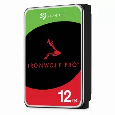 Disco Duro Seagate Ironwolf Pro St12000nt001 12 Tb, Serial Ata Iii, 7200 Rpm, Cache 256 Mb, 3.5