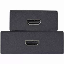 Extensor Startech.com Transmisor Y Receptor Av, 4096 X 2160, 1hdmi, Hasta 100 M, Negro