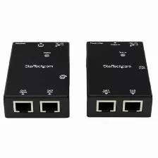 Extensor Startech.com Transmisor Y Receptor Av, 1920 X 1080, 1hdmi, Hasta 50 M, Negro
