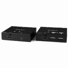 Extensor Startech.com St121usbhd Transmisor Y Receptor Av, 1hdmi, Hasta 50 M, Negro