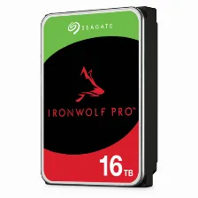 Disco Duro Seagate Ironwolf Pro 16tb, Sata Iii, 3.5 Pulg, Garantia Directa Con Fabricante, Producto Con Golpe Pero Funcional