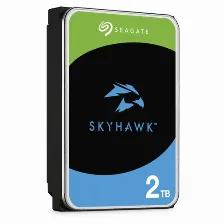 Disco Duro Seagate Skyhawk 2tb, Sata Iii, 6 Gbit/s, Cache 256mb, 5400rpm, 3.5 Pulg, Videovigilancia, Open Box