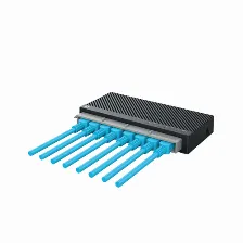 Switch Netis System St3108c No Administrado, Rj-45 8, Fast Ethernet (10/100), Negro