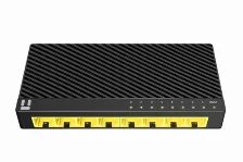 Switch Netis System St3108gc No Administrado, Rj-45 8, Gigabit Ethernet (10/100/1000), Negro