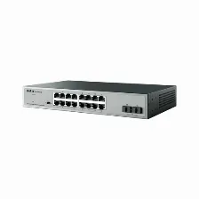 Switch Netis System 18 Port Gigabit Ethernet Switch No Administrado, Rj-45 16, Gigabit Ethernet (10/100/1000), Gris