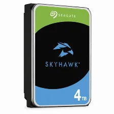 Disco Duro Seagate Skyhawk 4tb, Sata Iii, Cache 256mb, 6gbps, 3.5 Pulg