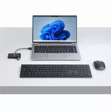 Hub Startech.com Interfaz Usb 2.0, Acrilonitrilo Butadieno Estireno (abs), Cantidad De Puertos 4, 4 Usb 2.0, Longitud De Cable 0.152 M, Velocidad 480 Mbit/s, Color Negro