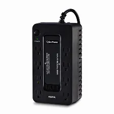No Break Cyberpower St425 425va, 260w, Salida 120v, 8 Contacto, Negro