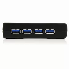 Hub Startech Usb (st4300usb3) , 4 Puertos Usb3.0, Negro