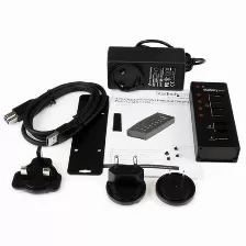 Hub Startech Usb (st4300usb3) , 4 Puertos Usb3.0, Negro