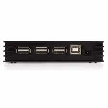 Hub Startech.com Interfaz Usb 2.0, Plástico, Cantidad De Puertos 7, 7 Usb 2.0, Velocidad 480 Mbit/s, Color Negro