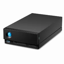 Disco Duro Externo Lacie 1big Dock 16 Tb, Usb Tipo A 3.2 Gen 1 (3.1 Gen 1), Negro