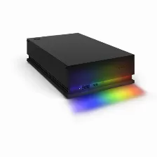 Disco Duro Externo Seagate Firecuda Gaming, 1 Tb, Usb, Rgb, 3.2 Gen 1, 2.5 Pulgadas, Negro