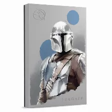 Disco Duro Externo Seagate The Mandalorian Special Edition Firecuda 2tb, Usb Type-a / Micro-usb B, Gris
