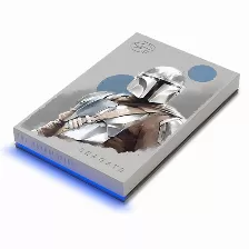 Disco Duro Externo Seagate The Mandalorian Special Edition Firecuda 2tb, Usb Type-a / Micro-usb B, Gris