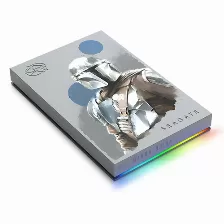 Disco Duro Externo Seagate The Mandalorian Special Edition Firecuda 2tb, Usb Type-a / Micro-usb B, Gris