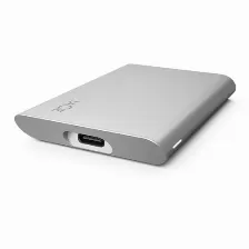Ssd Externo Lacie Stks1000400 1 Tb, Usb Tipo C, Plata