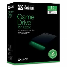 Disco Duro Externo Seagate Game Drive 2tb, Para Xbox, Usb 3.0, Led Color Verde, Negro