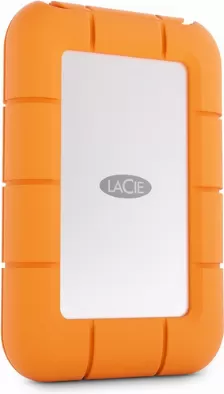 Ssd Externo Lacie Stmf1000400 1 Tb, Usb Tipo C, Gris, Naranja