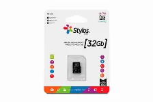 Memoria Stylos Microsd 32gb Clase 10 Sin Adaptador Negro