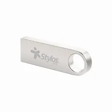 Memoria Usb Stylos Tech, Usb 2.0, 8gb, Plata, Stmusb1b