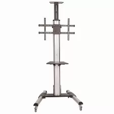 Base Móvil Para Pantallas De Ha Sta 60 Altura Ajustable Girar 8