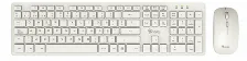 Kit Teclado Y Mouse Stylos Stpktm5w Inalambrico, 1600 Dpi, Blanco