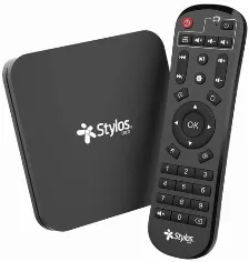 Tv Box Stylos Convertidor Smart Tv, 4k Ultra Hd, Hdr, 2+16gb, Hdmi, Control, Negro