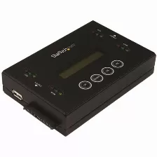 Docking Station Startech.com Clonador Y Borrador Independiente 1:1 Para Memorias Usb Y Unidades De Disco Duro Y Ssd Sata - Con Pantalla Lcd - Taa - Independiente Del Sistema Operativo, Duplicador D...