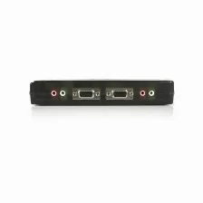 Juego De Conmutador Switch Startech Kvm 4 Puertos Vídeo Vga Usb 2.0 Con Cables Y Audio, (sv411kusb)