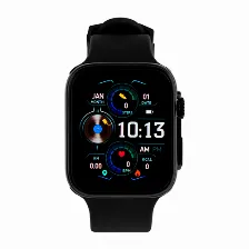 Smart Watch Vorago Sw-500, Microfono, Altavoz, Frecuencia Cardiaca, Bluetooth, Banda Negro/gris/naranja