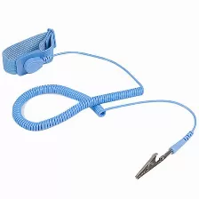 Pulsera Antiestática Startech.com Pulsera Antiestatica Con Cable A Tierra - Brazalete Antiestatico Con Protección Esd, Azul, 180 Cm