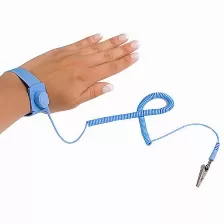 Pulsera Antiestática Startech.com Pulsera Antiestatica Con Cable A Tierra - Brazalete Antiestatico Con Protección Esd, Azul, 180 Cm