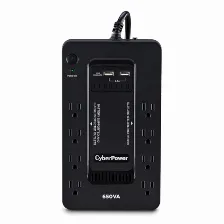 No Break Cyberpower Sx650u Linea En Espera, 650va, 360w, 8 Contactos