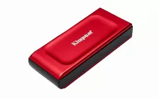 Ssd Externo Kingston Xs1000r, 2tb, 1050mb/s, 1000mb/s, Usb Tipo C, 3.2, Rojo