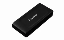 Ssd Externo Kingston Xs1000 1tb, Lectura 1050 Mb/s, Escritura 1000 Mb/s, Usb Tipo C, 3.2 Gen 2, Negro