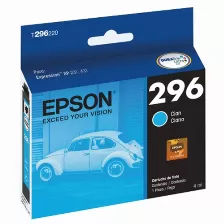 Cartucho De Tinta Epson T296220 Original, Cian, 4 Ml, Compatibilidad Expression Xp-231/431