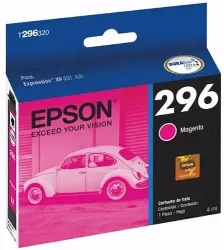 Cartucho De Tinta Epson 296 Magenta Para Impresoras, Xp-231 Y 431 Original