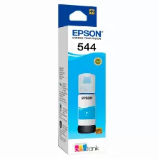 Botella De Tinta Epson T544 Cian, 70 Ml