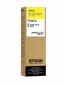 Botella De Tinta Epson C13t54c420 Amarillo, 70 Ml, Compatibilidad Surelab Sl-d500