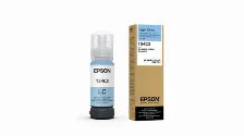 Botella De Tinta Epson Modelo T54c Ultrachrome D6r-s Cyan Claro, Para Plotter D570 (70ml)