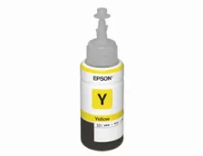 Botella De Tinta Epson T555 Amarillo, 70 Ml, Compatibilidad L8160/l8180