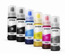 Cartucho De Tinta Epson C13t555520-al Original, Gris Claro, Compatibilidad Ecotank L8180, L8160
