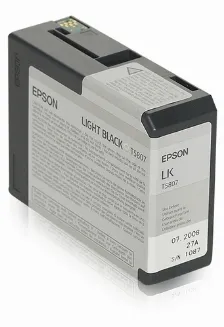 Cartucho De Tinta Epson T580700 Original, Negro Claro, Compatibilidad Stylus Pro 3800, Pro 3880