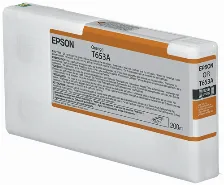 Cartucho De Tinta Epson T653a Orange Ink Cartridge (200ml) Original, Naranja, 200 Ml