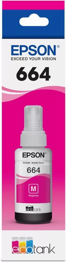 Botella De Tinta Epson Magenta T664320 70 Ml Original