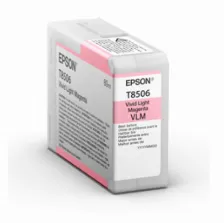 Cartucho De Tinta Epson C13t85060n Original, Magenta Claro Vivo, 80 Ml
