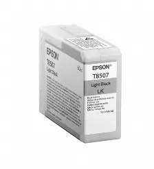 Cartucho De Tinta Epson T850700, Negro Claro Original