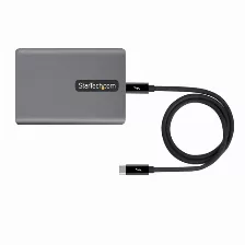 Tarjetas De Red Startech.com Thunderbolt 3, Rj-45 1, 40000 Mbit/s, Alámbrico, Gris