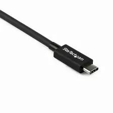 Cable Thunderbolt Startech.com Cable Thunderbolt 3 A Thunderbolt 3 De 0.8m - 40gbps, Masculino, Masculino, 0.8 M, Negro, Níquel, 40 Gbit/s